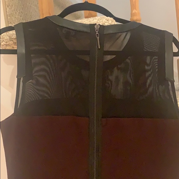 RW dress with mesh and tulip hem and back zip - Picture 3 of 5